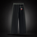 Teonne Mitchell Women's Block Raw Hem Sweatpants