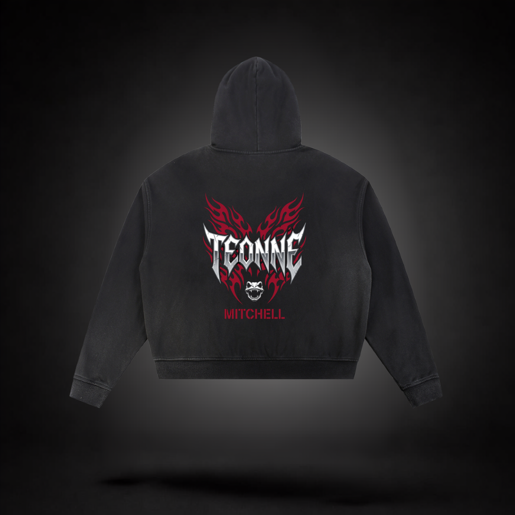 Teonne Mitchell Fleece Zip Hoodie