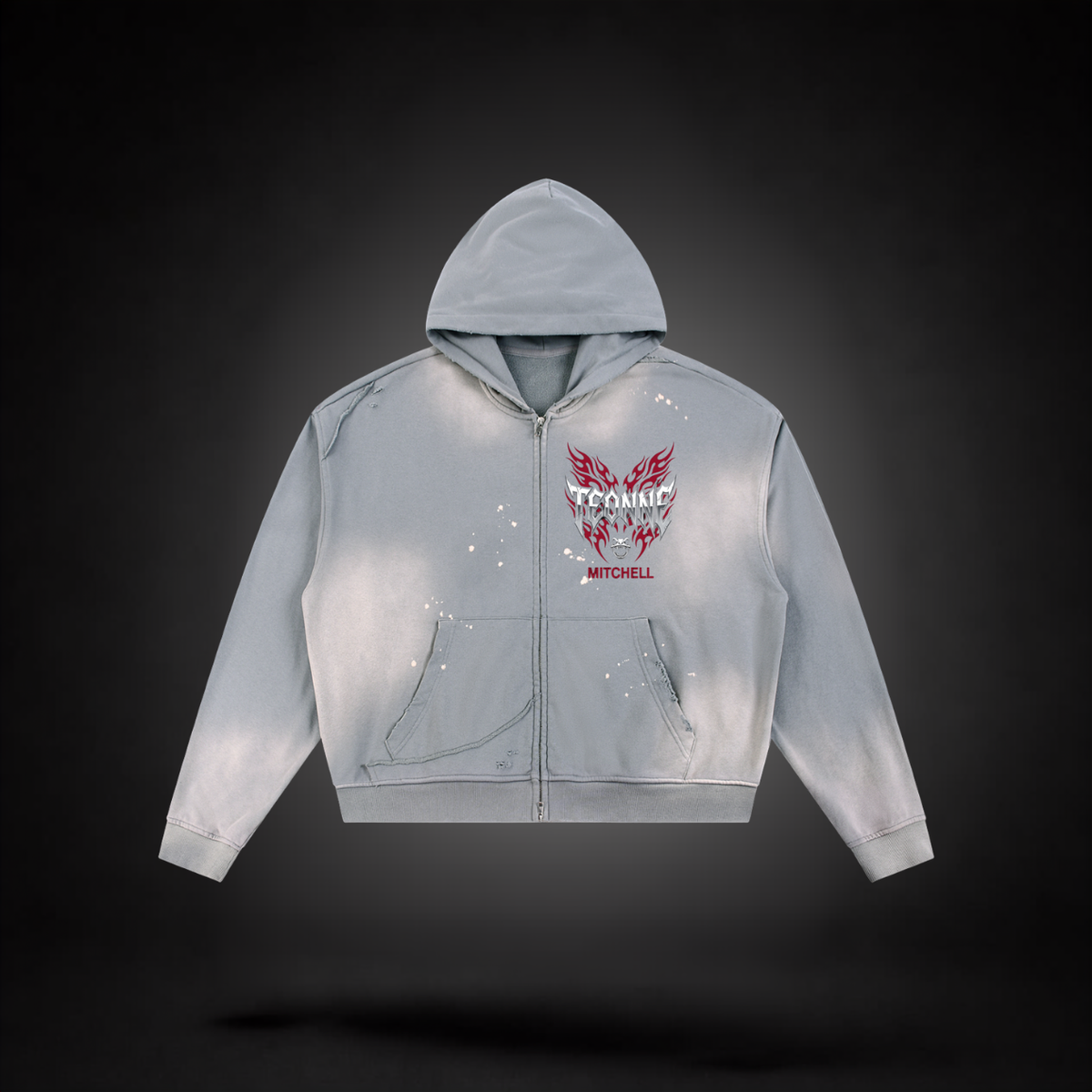 Teonne Mitchell Fleece Zip Hoodie